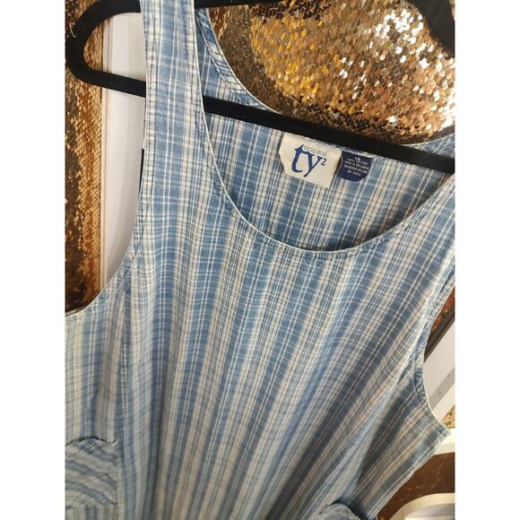 Jean Dress Romper Y2K Vintage Ty2 Size 18 - Picture 11 of 16